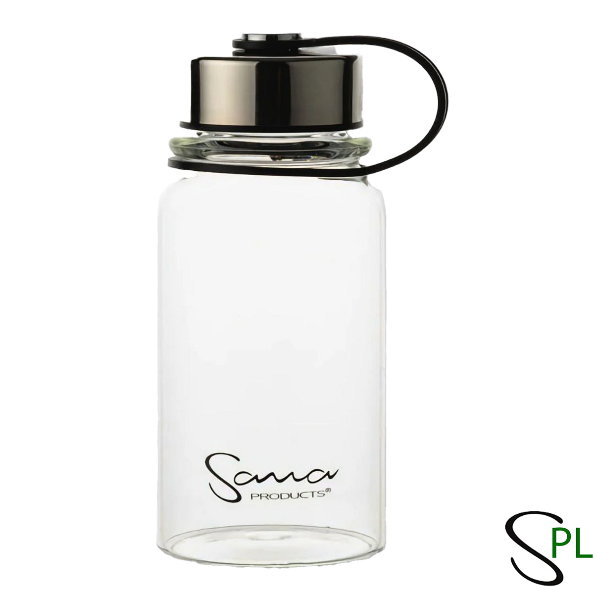 Butelka Sana 700 ml – szkło borokrzemowe + stalowa zakrętka (BPA FREE)