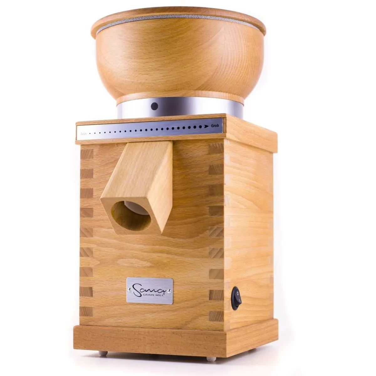 Młynek do zboża Sana – domowa produkcja świeżej mąki
