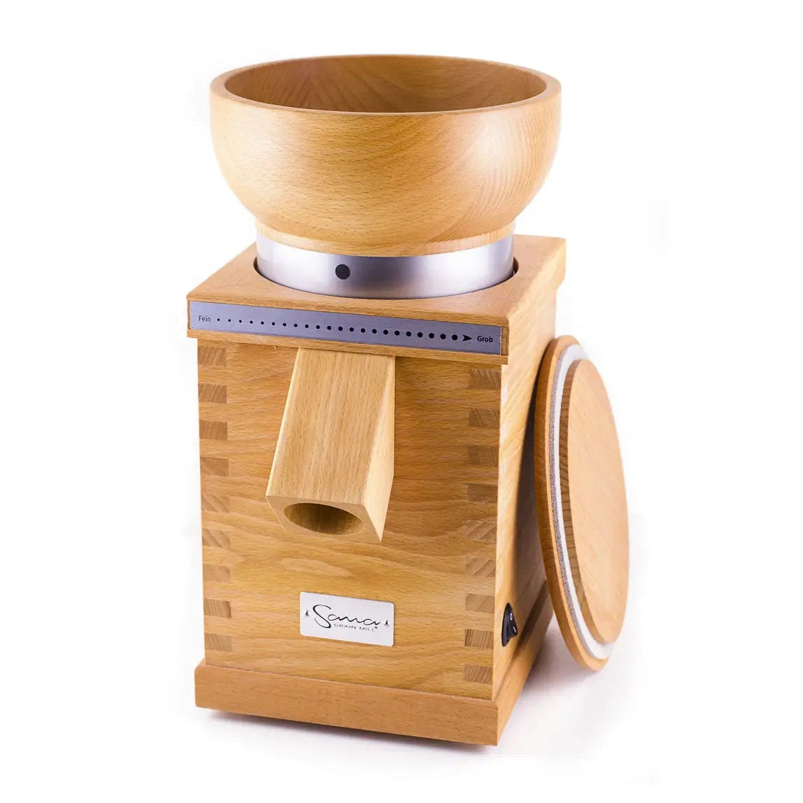 Młynek do zboża Sana – domowa produkcja świeżej mąki